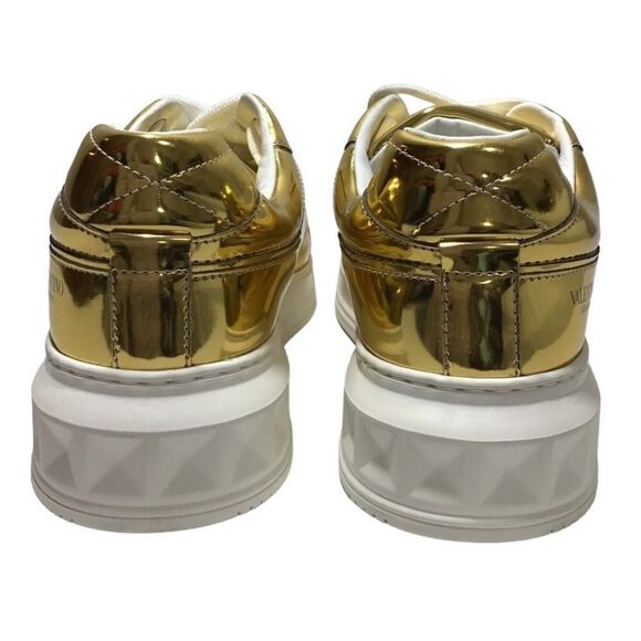 Valentino Garavani One Stud Low-Top Lace Up Sneakers Size 40/10 - Picture 16 of 16